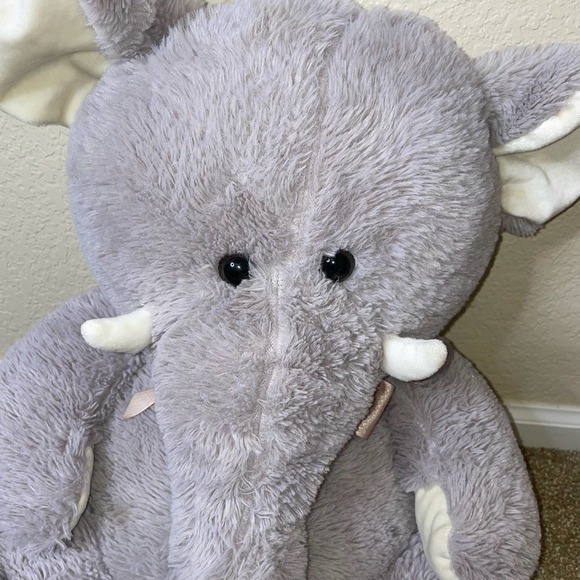 Best Made Toys stuffed elephant tusk gray white-large stuffy ant eater Push - Picture 8 of 8